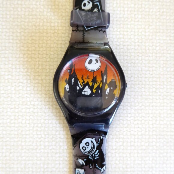 NEW 1994 DISNEY NIGHTMARE BEFORE CHRISTMAS COMPLETE DIGITAL WATCH SET OF 4 - Picture 6 of 14
